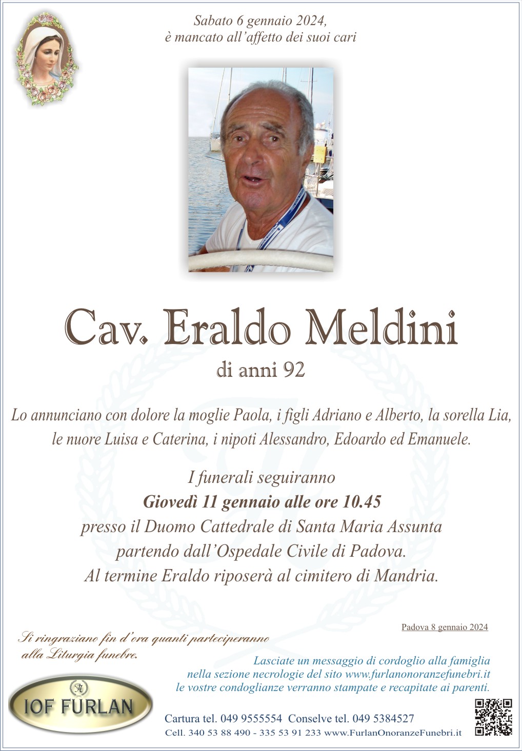 Epigrafe Eraldo Meldini