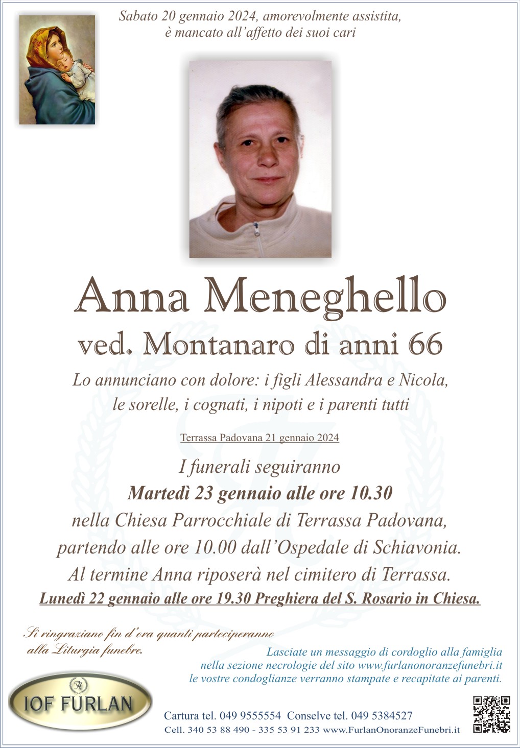 Epigrafe Anna Meneghello