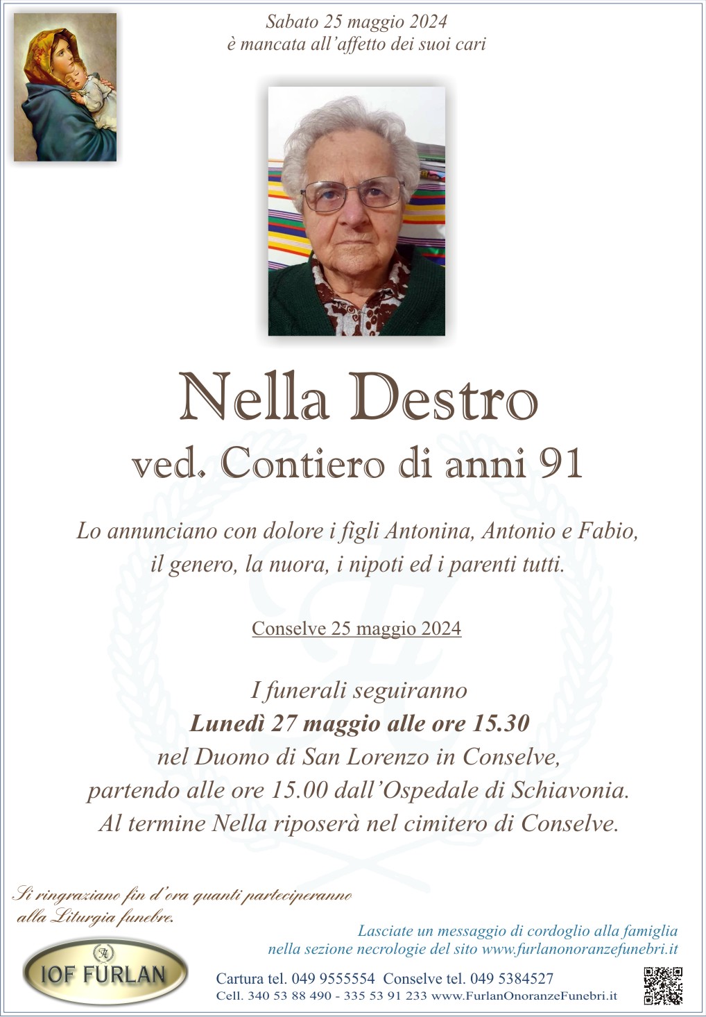 Epigrafe Nella Destro