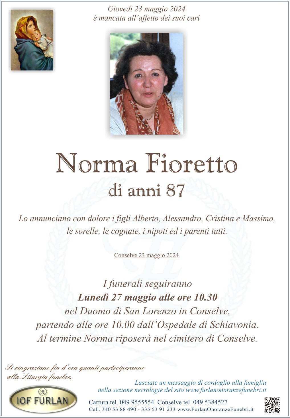 Epigrafe Norma Fioretto