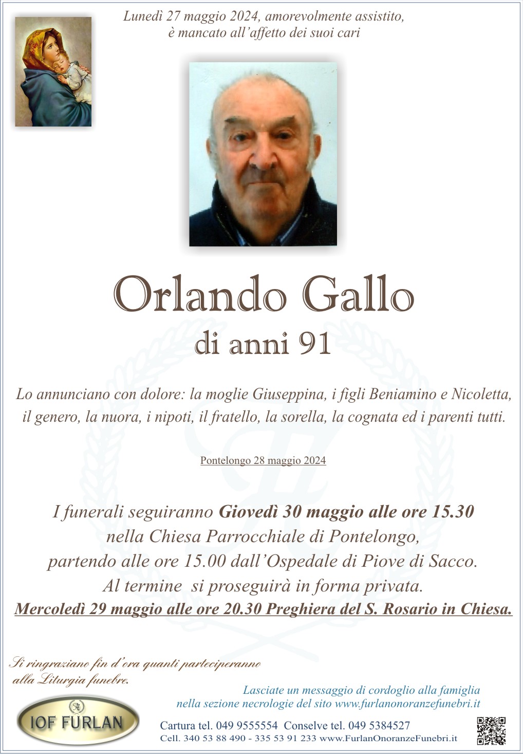 Epigrafe Orlando Gallo