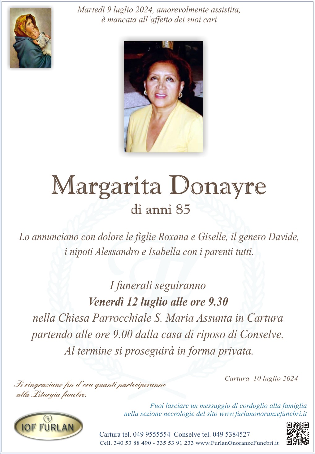 Epigrafe Margarita Donayre