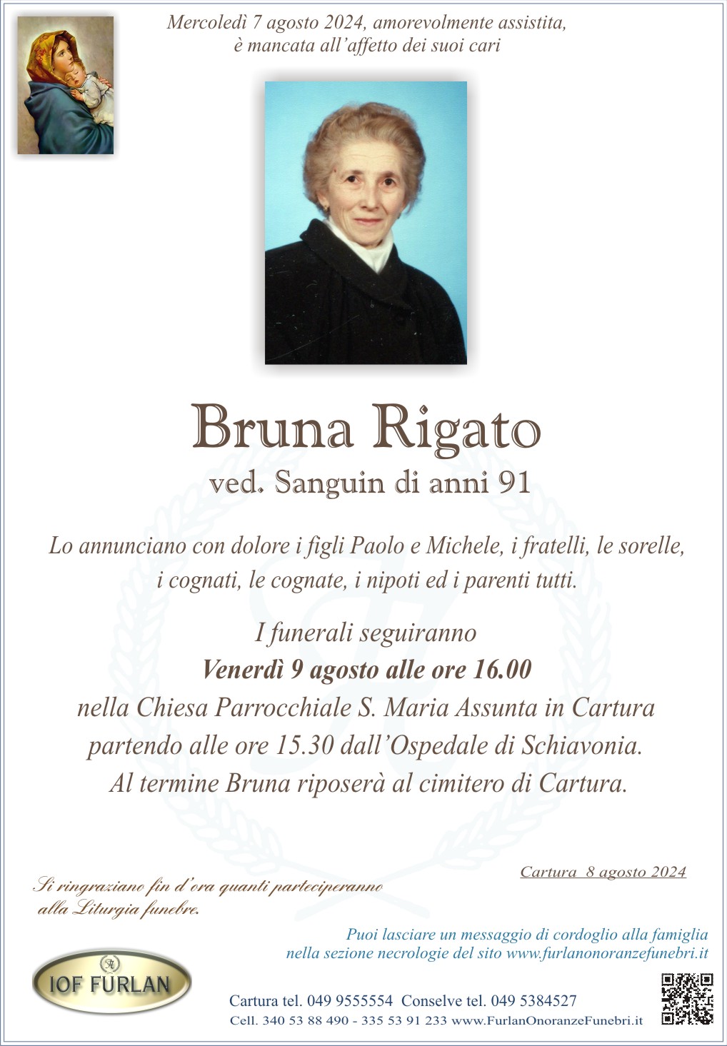 Epigrafe Bruna Rigato