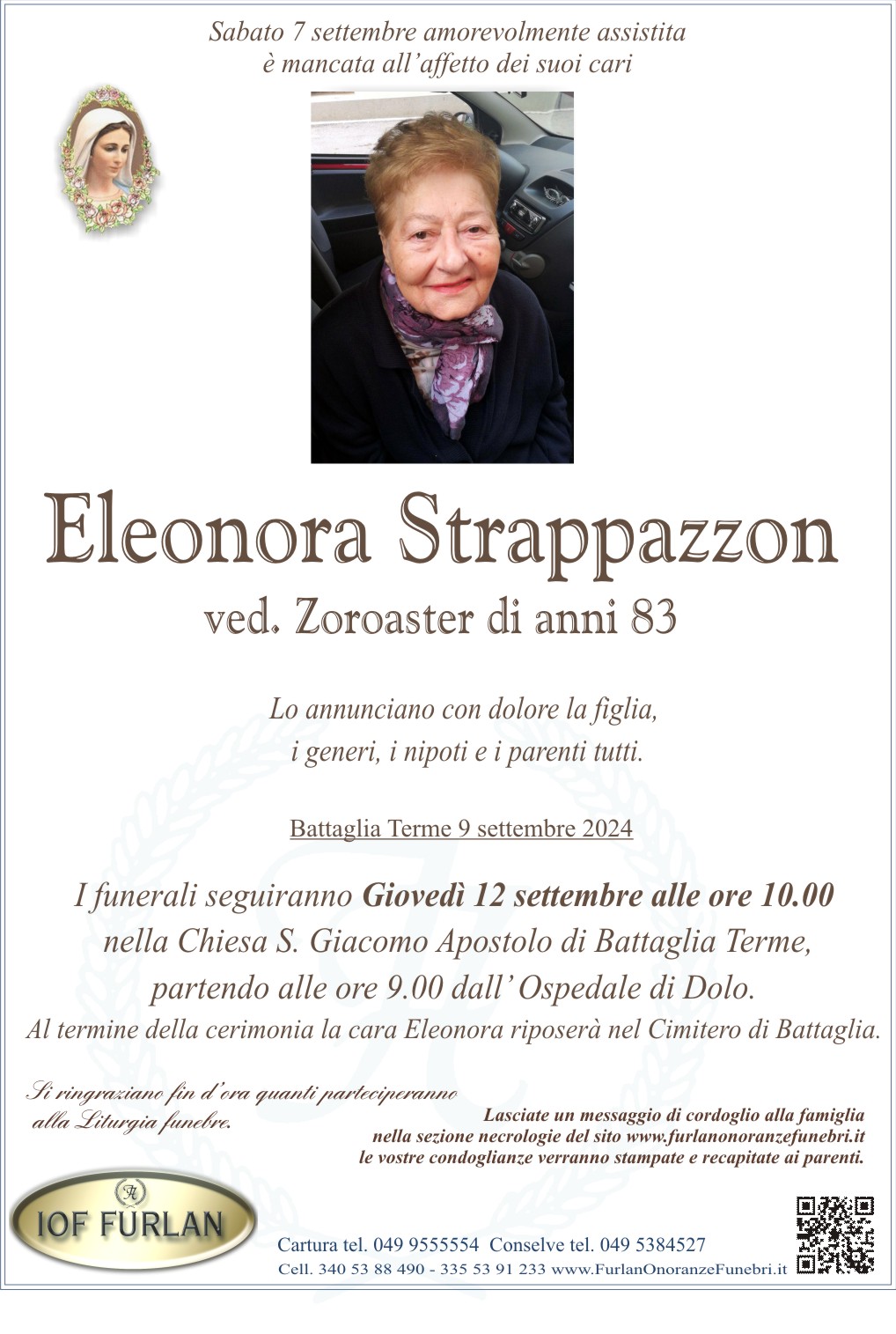 Epigrafe Eleonora Strappazzon