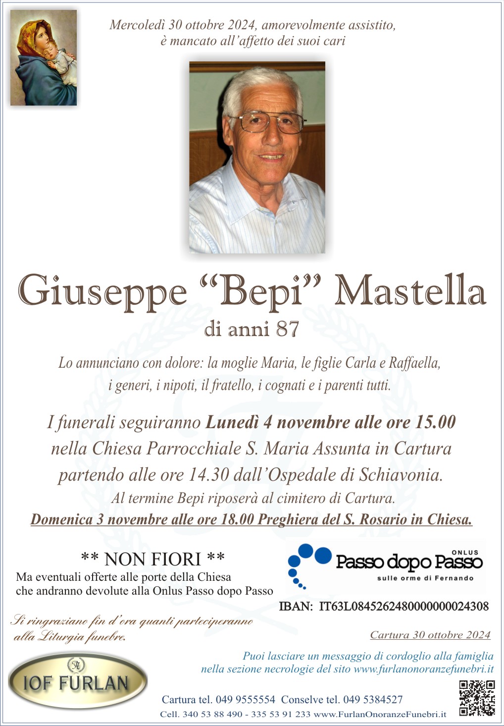 Epigrafe Giuseppe Mastella